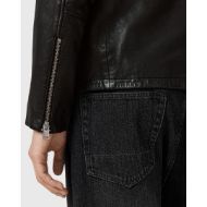 Снимка на ALLSAINTS МЪЖКО КОЖЕНО ЯКЕ ASHTON В ЧЕРНО 4