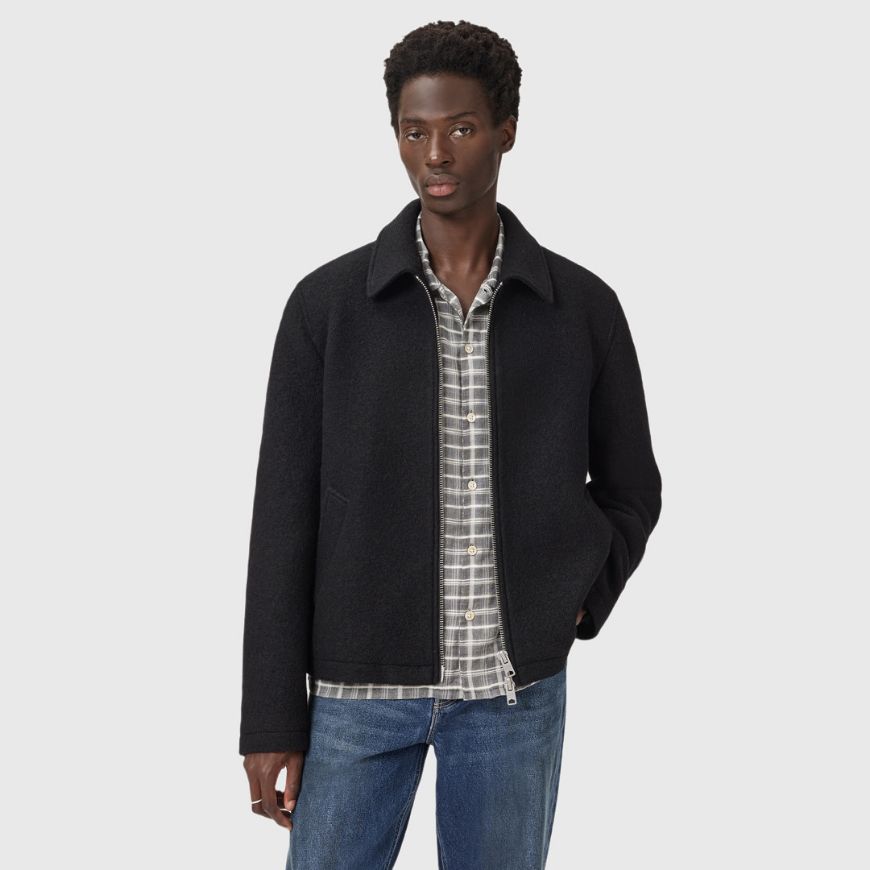 Снимка на ALLSAINTS МЪЖКО ЯКЕ CELESTE В ЧЕРНО