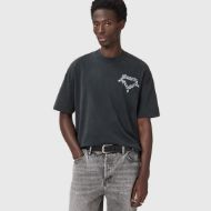 Снимка на ALLSAINTS МЪЖКА БЛУЗА С КЪС РЪКАВ DRIP CREW В ЧЕРНО 1