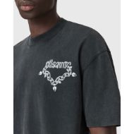 Снимка на ALLSAINTS МЪЖКА БЛУЗА С КЪС РЪКАВ DRIP CREW В ЧЕРНО 2