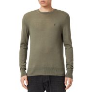 Picture of ALLSAINTS MEN'S MODE MERINO CREW JUMPER IN DUSKY GREEN 6