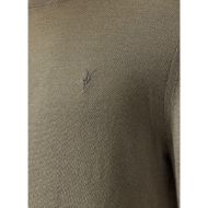 Picture of ALLSAINTS MEN'S MODE MERINO CREW JUMPER IN DUSKY GREEN 4