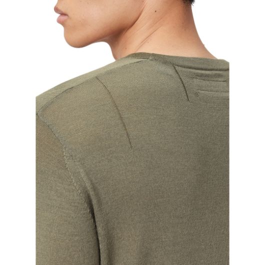Show details for ALLSAINTS MEN'S MODE MERINO CREW JUMPER IN DUSKY GREEN Picture of ALLSAINTS MEN'S MODE MERINO CREW JUMPER IN DUSKY GREEN