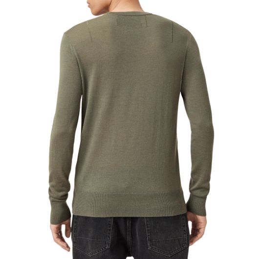 Show details for ALLSAINTS MEN'S MODE MERINO CREW JUMPER IN DUSKY GREEN Picture of ALLSAINTS MEN'S MODE MERINO CREW JUMPER IN DUSKY GREEN