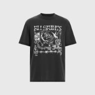 Снимка на ALLSAINTS МЪЖКА БЛУЗА С КЪС РЪКАВ CHINGFORD CREW В ЧЕРНО 7