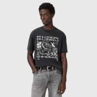 Снимка на ALLSAINTS МЪЖКА БЛУЗА С КЪС РЪКАВ CHINGFORD CREW В ЧЕРНО 1