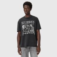 Снимка на ALLSAINTS МЪЖКА БЛУЗА С КЪС РЪКАВ CHINGFORD CREW В ЧЕРНО 5