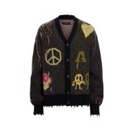 Picture of ALLSAINTS MEN'S EMOTIVE CARDIGAN  IN BLACK 7