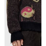Picture of ALLSAINTS MEN'S EMOTIVE CARDIGAN  IN BLACK 5