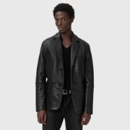 Снимка на ALLSAINTS МЪЖКО КОЖЕНО САКО SHADWELL BLAZER В ЧЕРНО 1