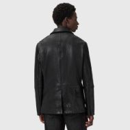 Снимка на ALLSAINTS МЪЖКО КОЖЕНО САКО SHADWELL BLAZER В ЧЕРНО 2