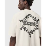 Снимка на ALLSAINTS МЪЖКА БЛУЗА С КЪС РЪКАВ DRIP CREW В БЯЛО 3