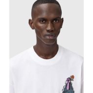 Снимка на ALLSAINTS МЪЖКА БЛУЗА С КЪС РЪКАВ DEFIANCE CREW В БЯЛО 5