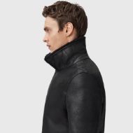 Снимка на ALLSAINTS МЪЖКО ЯКЕ CORREZ SHEARLING BIKER В ЧЕРНО 5