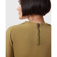 Picture of ALLSAINTS WOMEN'S LESLIE TOP IN CUMIN BROWN 3