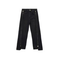 Picture of ALLSAINTS WOMEN'S FRANKIE ZIP JEANS IN WASHED BLACK 7