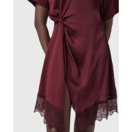 Picture of ALLSAINTS WOMEN'S LANA LACE DRESS IN OXBLOOD RED 4