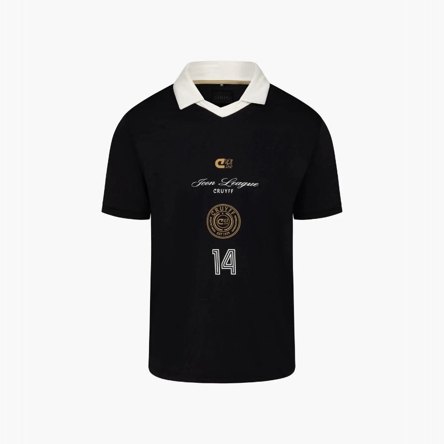 Снимка на CRUYFF МЪЖКА БЛУЗА ICON LEAGUE SOCCER POLO В ЧЕРНО/ЗЛАТИСТО