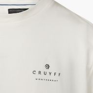 Picture of CRUYFF MONTSERRAT MEN'S SENDERO TEE IN OFF WHITE 5