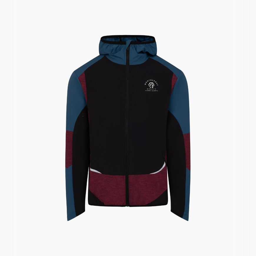 Picture of CRUYFF MONTSERRAT MEN'S ELEMENT JACKET IN BLACK