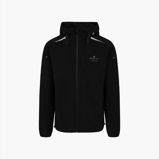 Show details for CRUYFF MONTSERRAT MEN'S ESSENTIAL PEAK JACKET IN BLACK 1 - FanPoint Picture of CRUYFF MONTSERRAT MEN'S ESSENTIAL PEAK JACKET IN BLACK 1