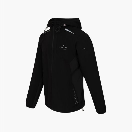 Show details for CRUYFF MONTSERRAT MEN'S ESSENTIAL PEAK JACKET IN BLACK 3 - FanPoint Picture of CRUYFF MONTSERRAT MEN'S ESSENTIAL PEAK JACKET IN BLACK 3