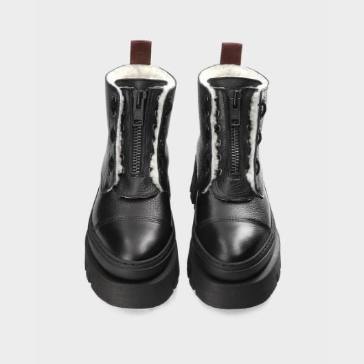 Show details for COPENHAGEN WOMEN'S CPH693 GRAINY LEATHER TEDDY BLACK 3 - FanPoint Picture of COPENHAGEN WOMEN'S CPH693 GRAINY LEATHER TEDDY BLACK 3