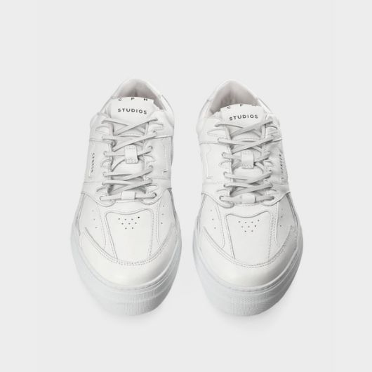 Show details for COPENHAGEN MEN'S CPH65M LEATHER WHITE 3 - FanPoint 3 - FanPoint Picture of COPENHAGEN MEN'S CPH65M LEATHER WHITE 3 3