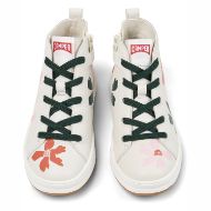 Снимка на CAMPER TWINS ДЕТСКИ ВИСОКИ КОЖЕНИ СПОРТНИ ОБУВКИ В БЯЛО 2