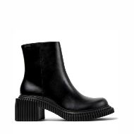 Picture of CAMPER WOMEN'S PIX LONDON LEATHER PLATFORM ANKLE BOOTS IN BLACK 1