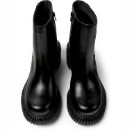 Picture of CAMPER WOMEN'S PIX LONDON LEATHER PLATFORM ANKLE BOOTS IN BLACK 4