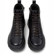 Picture of CAMPER WOMEN'S BRUTUS LEATHER MID BOOTS IN BLACK 4