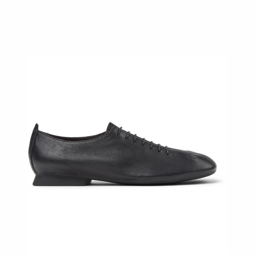 Picture of CAMPER WOMEN'S CASI MYRA LEATHER SHOES IN BLACK