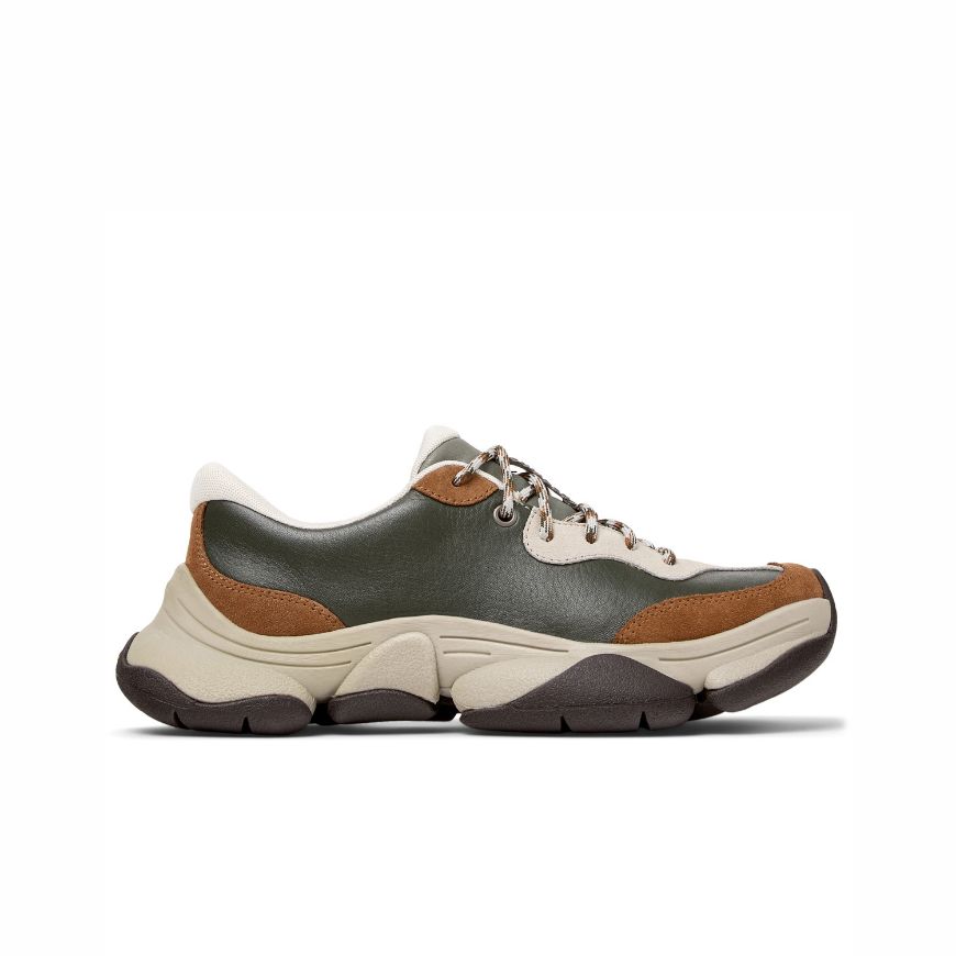 Picture of CAMPER WOMEN'S KARST 2 LEATHER SNEAKERS IN MULTICOLOR