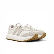 Picture of CAMPER WOMEN'S PELOTAS ATHENS LEATHER SNEAKERS IN WHITE 3