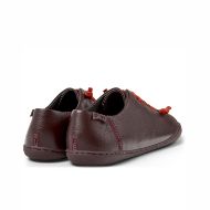 Picture of CAMPER WOMEN'S PEU CAMI LEATHER SHOES IN BURGUNDY 3