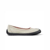 Picture of CAMPER WOMEN'S PEU PATH LEATHER BALLERINA IN LIGHT BEIGE 1