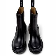 Picture of CAMPER WOMEN'S PIX LONDON LEATHER MID BOOTS IN BLACK 4