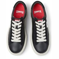 Picture of CAMPER WOMEN'S RUNNER FOUR LEATHER SNEAKERS IN BLACK 2