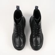 Picture of KARL LAGERFELD WOMEN'S TREKKA MAX GRAFFITI HIGH LACE IN BLACK 3