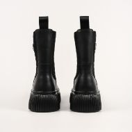 Picture of KARL LAGERFELD WOMEN'S KREEPER LO KABLE KNIT BOOT IN BLACK 5
