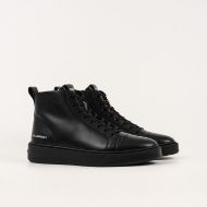 Снимка на KARL LAGERFELD МЪЖКИ СПОРТНИ ОБУВКИ FLINT II HI TOP LACE LINED В ЧЕРНО 2
