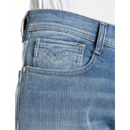Picture of REPLAY MEN'S ROCCO COMFORT-FIT JEANS 11.5 OZ INDIGO STRETCH DENIM IN MEDIUM BLUE 7