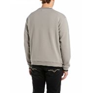 Picture of REPLAY MEN'S TECHNICAL FLEECE SWEATSHIRT IN SILVER 2