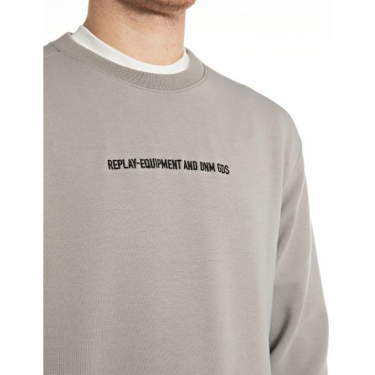 Показвай детайлите за REPLAY МЪЖКИ СУИТШЪРТ TECHNICAL FLEECE SWEATSHIRT В СРЕБРИСТО 3 - FanPoint Снимка на REPLAY МЪЖКИ СУИТШЪРТ TECHNICAL FLEECE SWEATSHIRT В СРЕБРИСТО 3