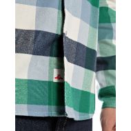 Picture of REPLAY MEN'S CHECKED FLANNEL SHIRT IN DARK BLUE/GREEN/NATURAL WHITE 5