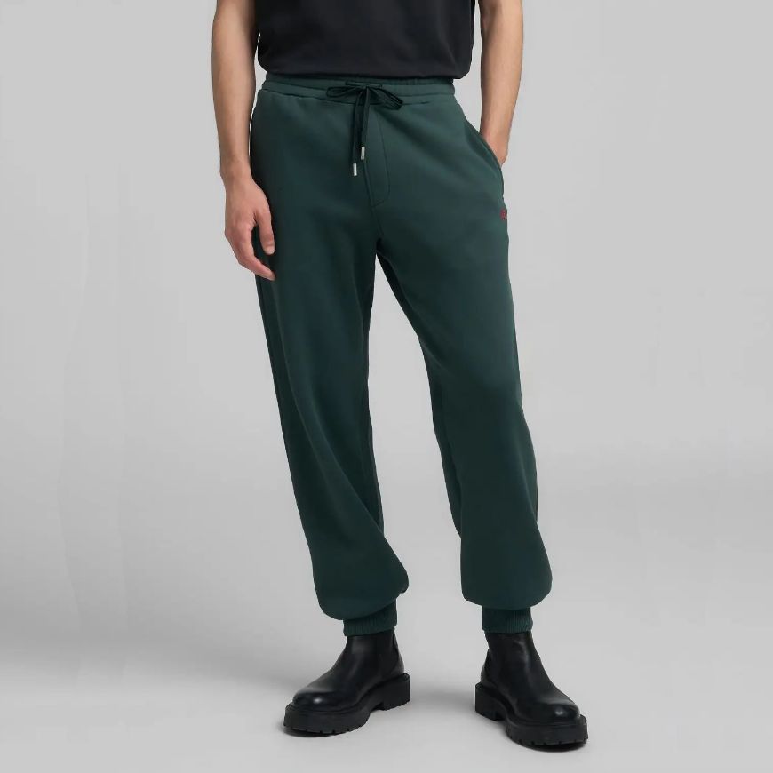 Снимка на REPLAY МЪЖКИ REGULAR-FIT FLEECE СПОРТЕН ПАНТАЛОН В ЗЕЛЕНО