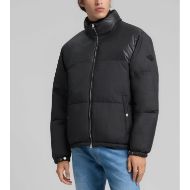 Picture of REPLAY MEN'S REGULAR-FIT PADDED JACKET IN BLACK 2