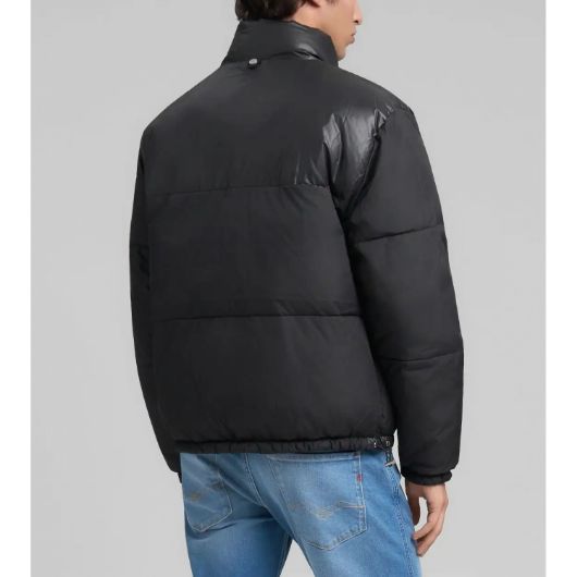 Show details for REPLAY MEN'S REGULAR-FIT PADDED JACKET IN BLACK 3 - FanPoint Picture of REPLAY MEN'S REGULAR-FIT PADDED JACKET IN BLACK 3