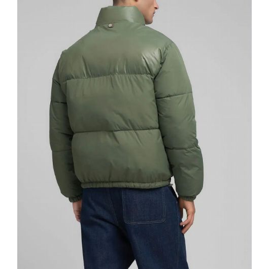 Show details for REPLAY MEN'S REGULAR-FIT PADDED JACKET IN ARMY GREEN 3 - FanPoint Picture of REPLAY MEN'S REGULAR-FIT PADDED JACKET IN ARMY GREEN 3